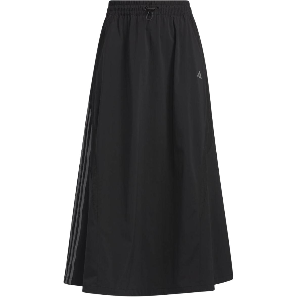 

adidas Women s FUSTLSKIRT Woven Sports Midi Skirt Black JJ1104 XL