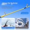 Portable High-Sensitivity Carbon Ice Fishing Rod Set with Solid Tip for Winter Fishing