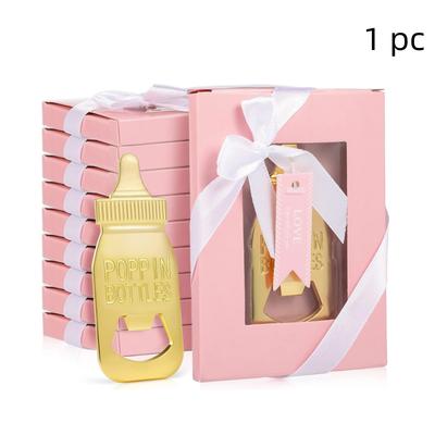 1 Stück Flaschenöffner, Hochzeitsgeschenke, Partygeschenke, Neujahrsgeschenke, Flaschenöffner, Gastgeschenke für die Babyparty, Schnullerform, Gastgeschenk für die Babyparty