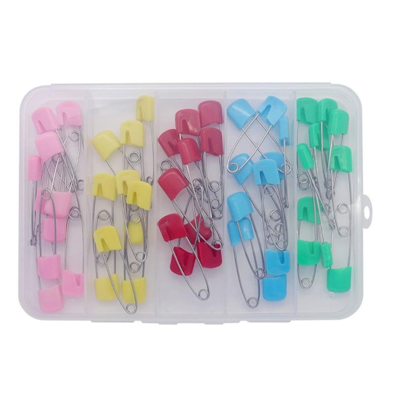 Mini Safety Pins Stainless Steel Safety Pins Nappy Pins Fixing Security Locks Clothing Pins Baby Safety Pins