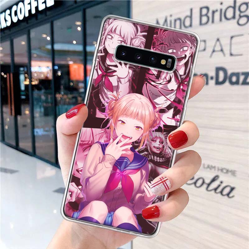 Anime Himiko Toga Waifu Lovely Phone Case For Samsung Galaxy S26 Ultra S23 S24 S25 Edge S20 FE S21 S22 Plus Soft Print Shell Cov