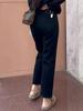 Women's Black High-Waist Slim Fit Stretch Denim Jeans - Petite, Plus Size, Spring/Autumn 2026