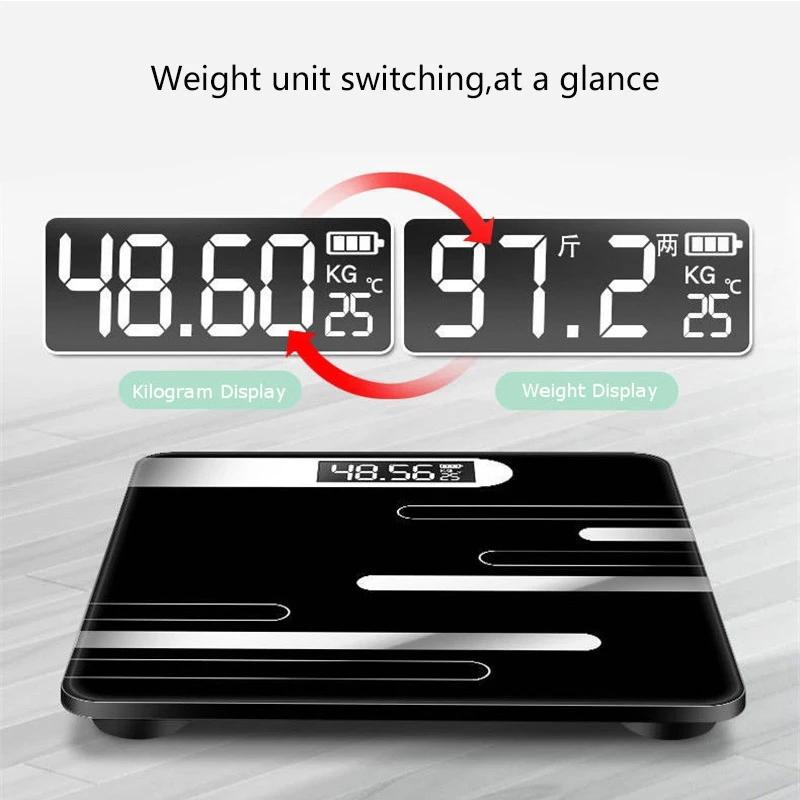 Cheap New Bathroom Scale Floor Body Scales Digital Body Weight Scale ...