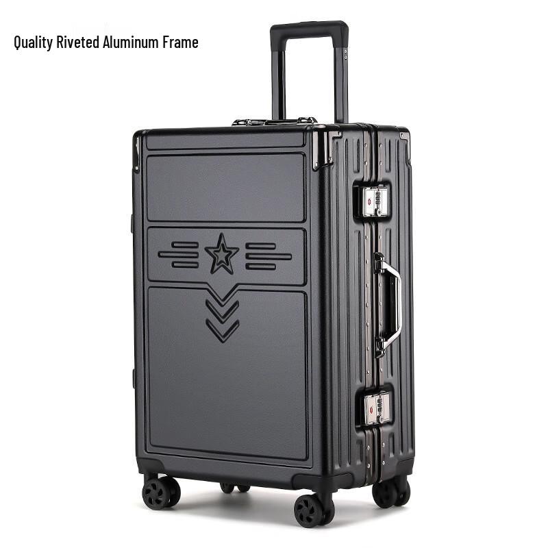 YISHIDUN 20-inch Military Style Hardshell Carry-on Luggage
