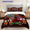 Cristiano Ronaldo Glory Moment Bedding (1 * Duvet Cover + 2 * Pillowcase, Without Core) 2D Flat Christmas Birthday Gift Bedding Set