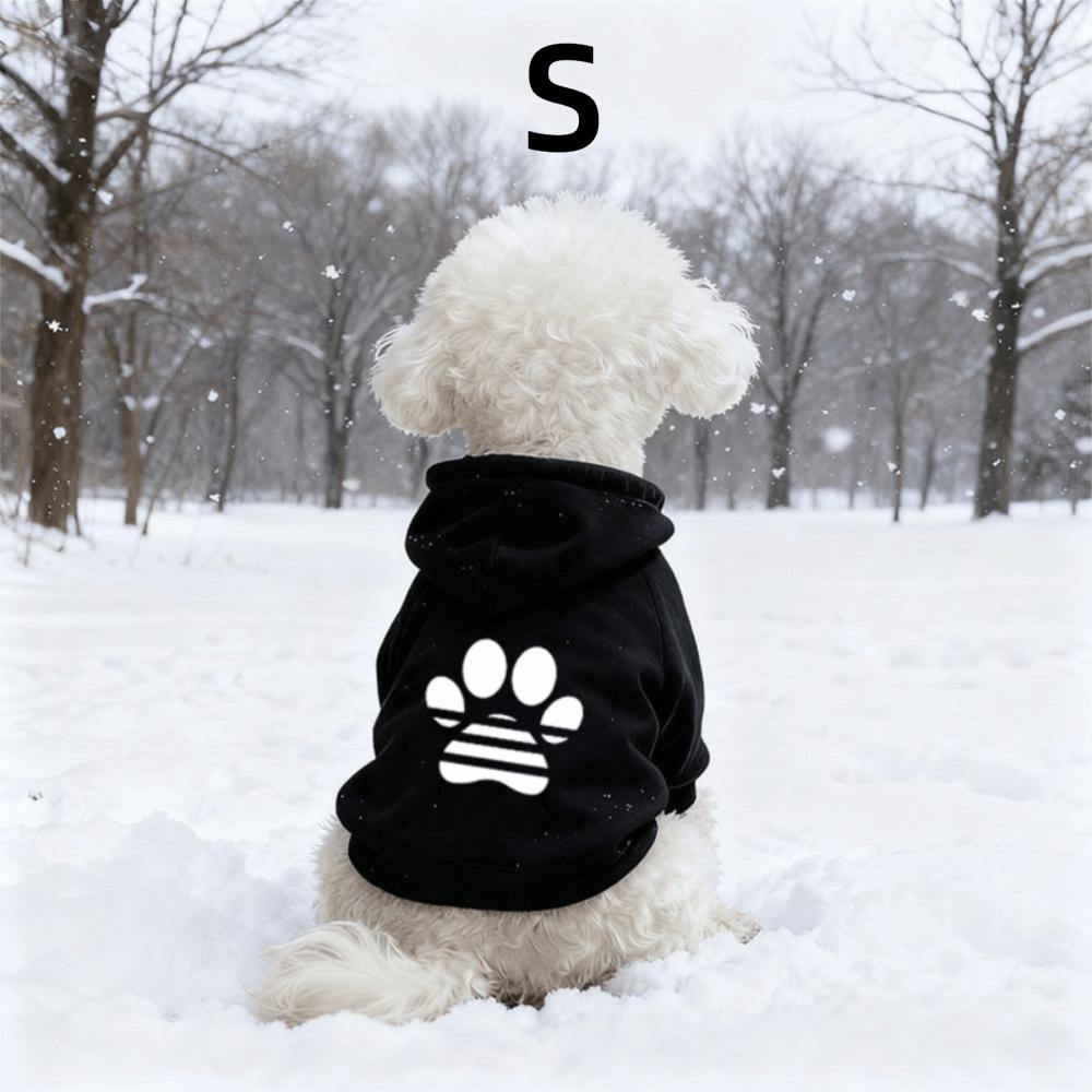 Windproof Dog Clothes Cotton Dog Sweatshirt Fashion Pet Coat  Small Dogs