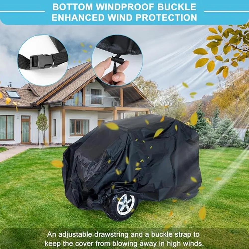 4WD RC Off-Road Electric Toy Car Cover, for Kids Ride-On Vehicle, Waterproof Sunproof Dustproof Full Coverage Sleeve