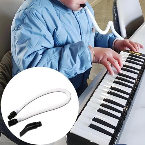FUSHUI Key Harmonica Hose, Key Harmonica Tube, Melody Piano/Accordion Mouthpiece, Standing Pipe Set, Tabletop Mouthpiece Set, Key Harmonica Replacemen