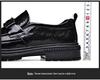 Men's Trendy Breathable Leather Slip-On Shoes: Versatile, Fashionable, and Comfortable for Business or Casual Wear