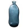 Dame J GLASS VASE 73 Cm Blue RECYCLED