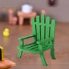Miniature Beach Chair 1:12/1:16 Scale Decorative Models Wood Mini Size Chair Figure Dollhouse Interior Design Accessories