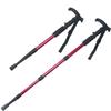 ML Unisex 3-Section Straight Handle Aluminum Trekking Pole