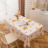 Waterproof & Stain-Resistant Plaid PEVA Tablecloth for Dining or Stall Use