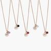 J.Lauren 91N0689 January Birthstone Garnet Pearl Long Necklace