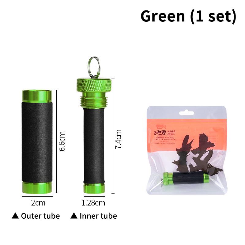 

1Pcs Alloy Cable Ring Fast Line Cutting Anti-slip Protect Hands/fishing Reel Tighten The Leader Knot Fishing Tools зелёный