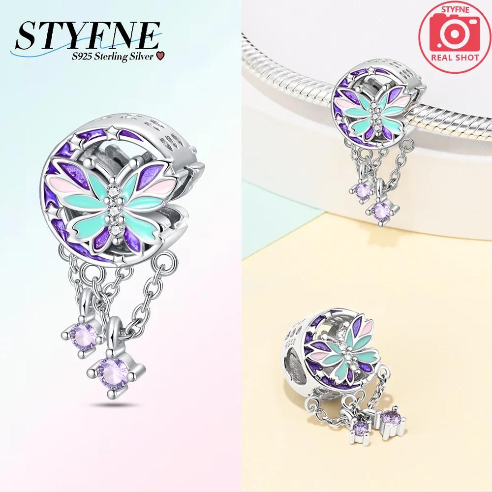 Charms Plataoriginales Four Leaf Clover Beads For Charms Copper Bracelet Beads Jewellery Making Women'S Gift