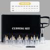 Cupping Set Professional Chinese Acupoint Cupping Therapy Sets Suction Hijama Cupping Set with Vacuum Magnetic Pump Cellulite Cupping Massage Kit