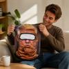 Novelty Face with Cute Fun Design for Men and Women, Parties and Everyday Wear