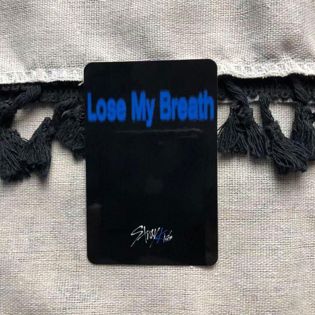 [USED] Straykids Lose My Breath Sumin Limited Edition Bangchan Trading Card