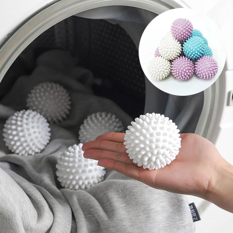 3/2/1pcs Reusable Laundry Balls PVC Dryer Ball Washing Machine Fabric Softener Clothes Cleaning Tool