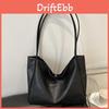 Chic Brown Vintage Tote Bag For Women Crafted From Pu With Spacious Design For Commuting
