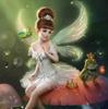 Forest Butterfly Elf Girl 5D Diamond Painting Gift Full Round Design Home Decor Embroidery Round Drill Display Animal Stitch