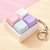 Mini 4 Keys Mechanical Keyboard Fidget Keychain Satisfying Click Sound Unique Gift for Keyboard Enthusiasts Friends