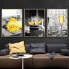 Red Wine and Wine Glass Poster and Print Restaurant Canvas Painting Wall Art Picture for Living Room Kitchen Home Decor Cuadros