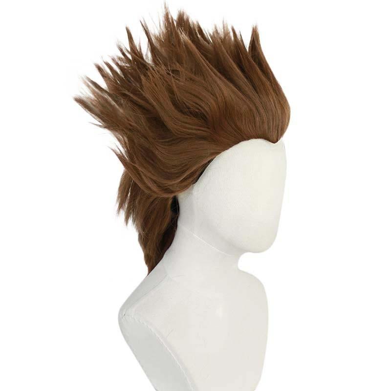 Cosplay Wig Brown Short Hair With Hightemperature Silk For Scene Role Play
