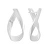 Silver Earrings Without Stones (2197935)