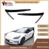 2019-IN Tesla Model 3 C Style Carbon Fiber Front Air Intake Bumper Canards