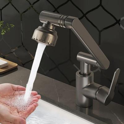 1080° Schwenkarmatur Roboterarm-Armatur 360-Grad-Drehung Mechanischer Arm Küchenarmatur Küchenarmatur für 2 Modi Wasserhahn