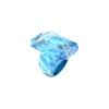 Personalisierter achteckiger überdimensionierter Kristall Lucent Ring für Damen blau blau 55
