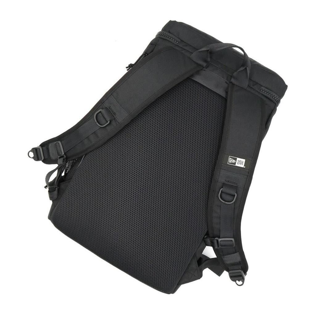 New Era Box Pack Backpack, Black with Side Logo, Custom Order, FREE Box Pack Side Print