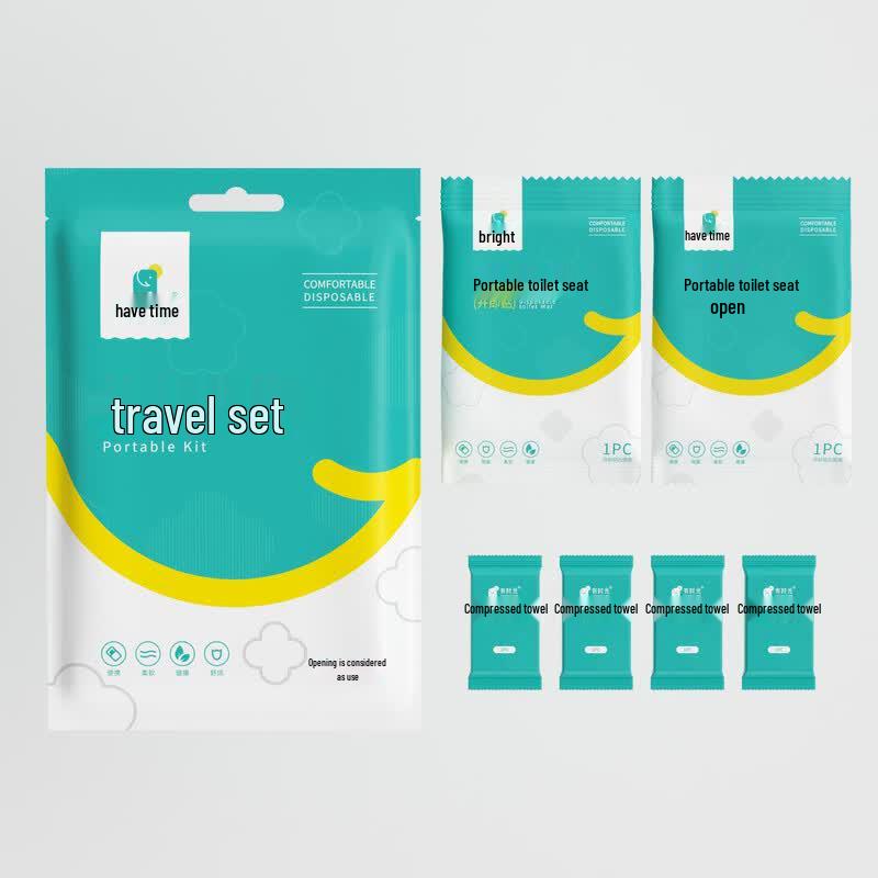 You Shi Guang Disposable Towel & Toilet Seat Cover Set