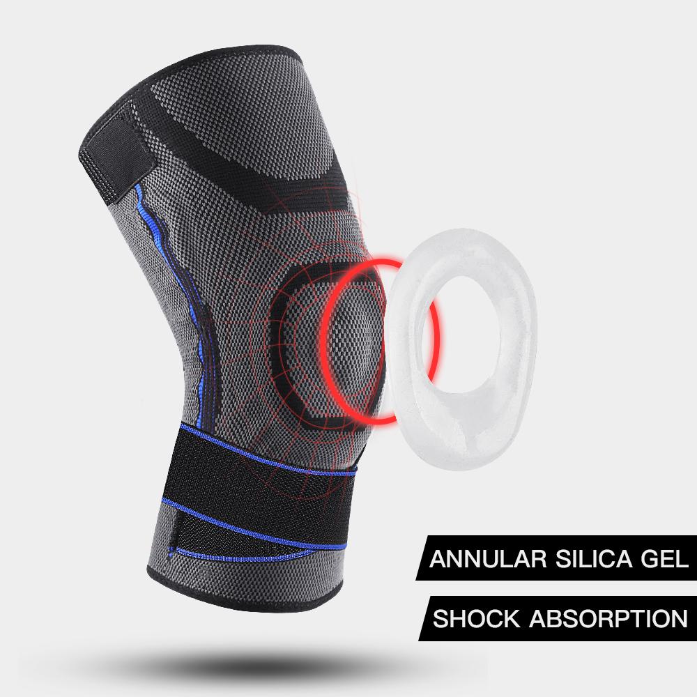 Professional Competition Level Protective Massage Support Sport Knee Protection Spring Support Stable Pressure Protection Tendon