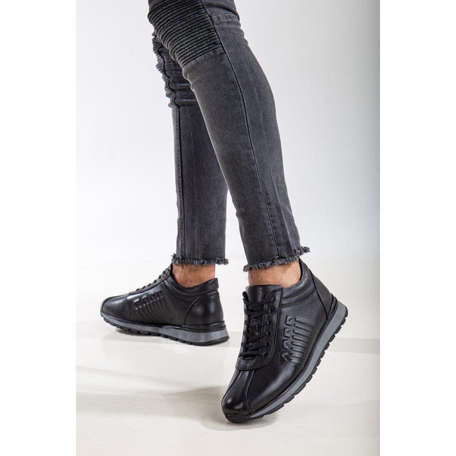 Men's Genuine Leather Casual Sports Shoes Sneakers