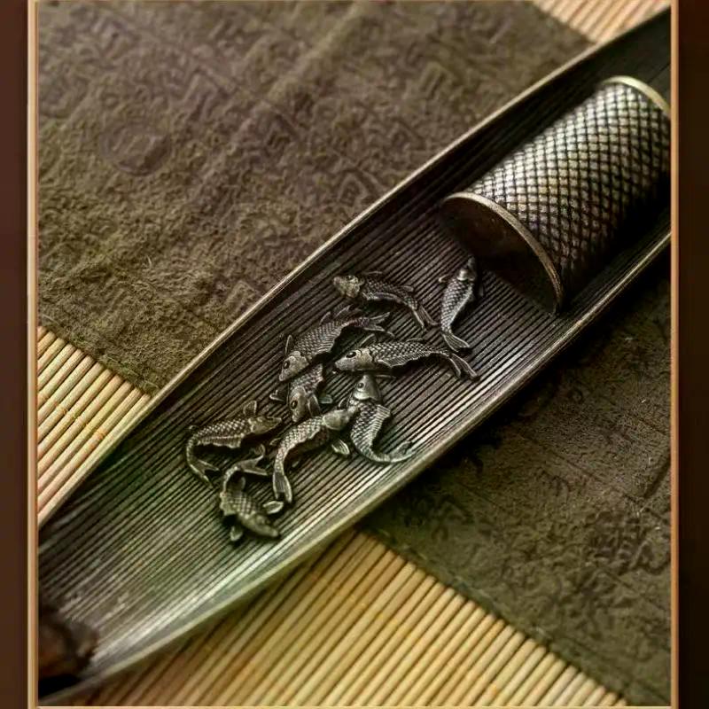 1Set Fish Chinese Fisherman Fishing Incense Censer Holder For Incense Sticks Home Decor Accessories