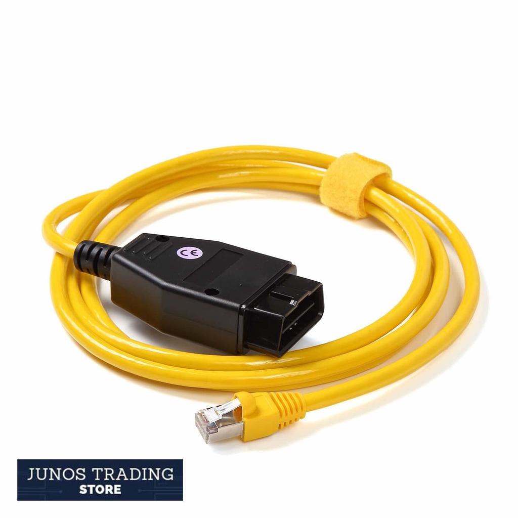 BODAC ENET Cable for BMW/MINI BimmerCode/xHP Flashtool/E-Sys and Many Other Apps Software