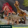 Jurassic Tyrannosaurus Rex Rubber Dinosaur Toy Set for Boys - Perfect Role-Playing Gift for Children's Day, June 1st