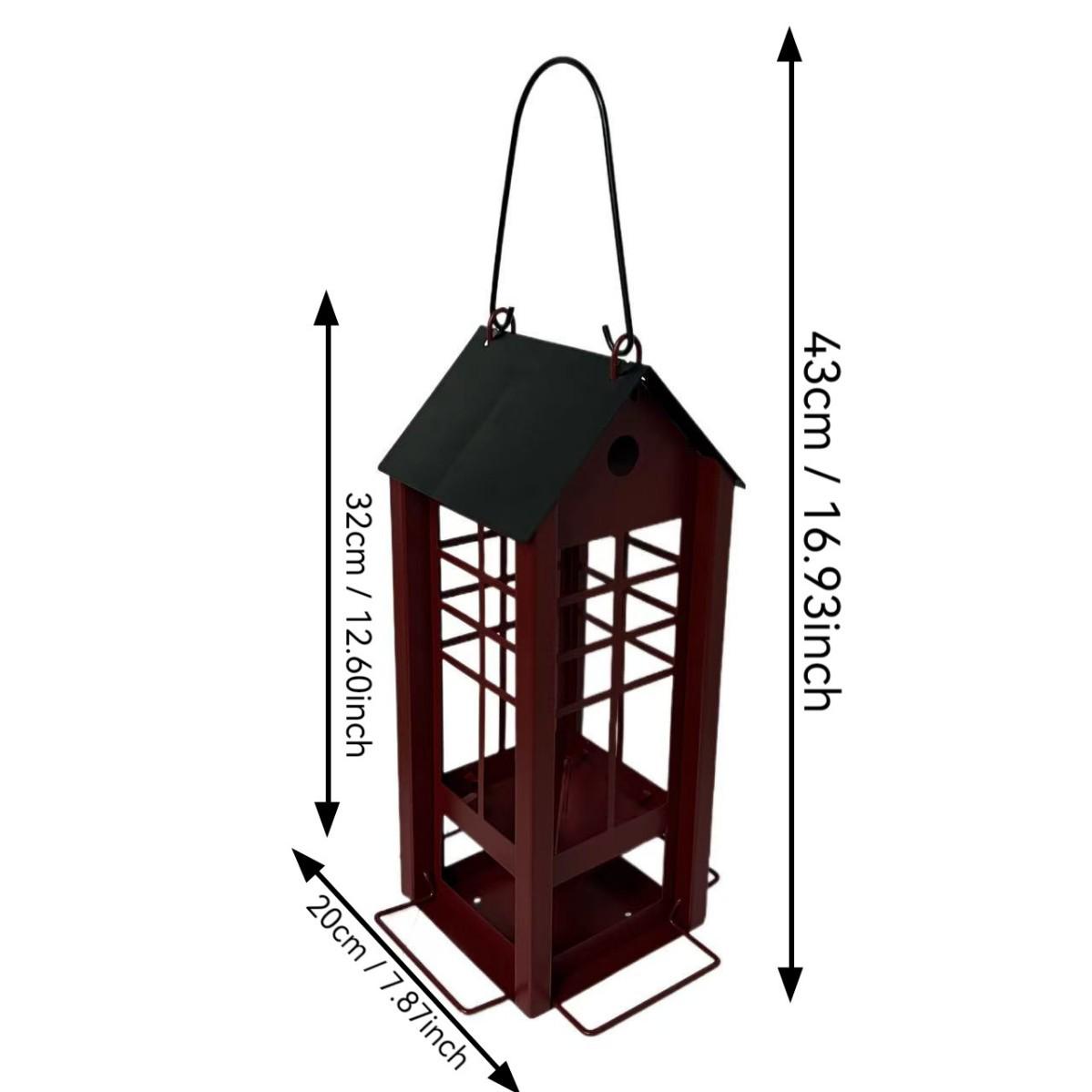 

Popular Iron Art Bird Feeder: Creative Outdoor Garden Decoration