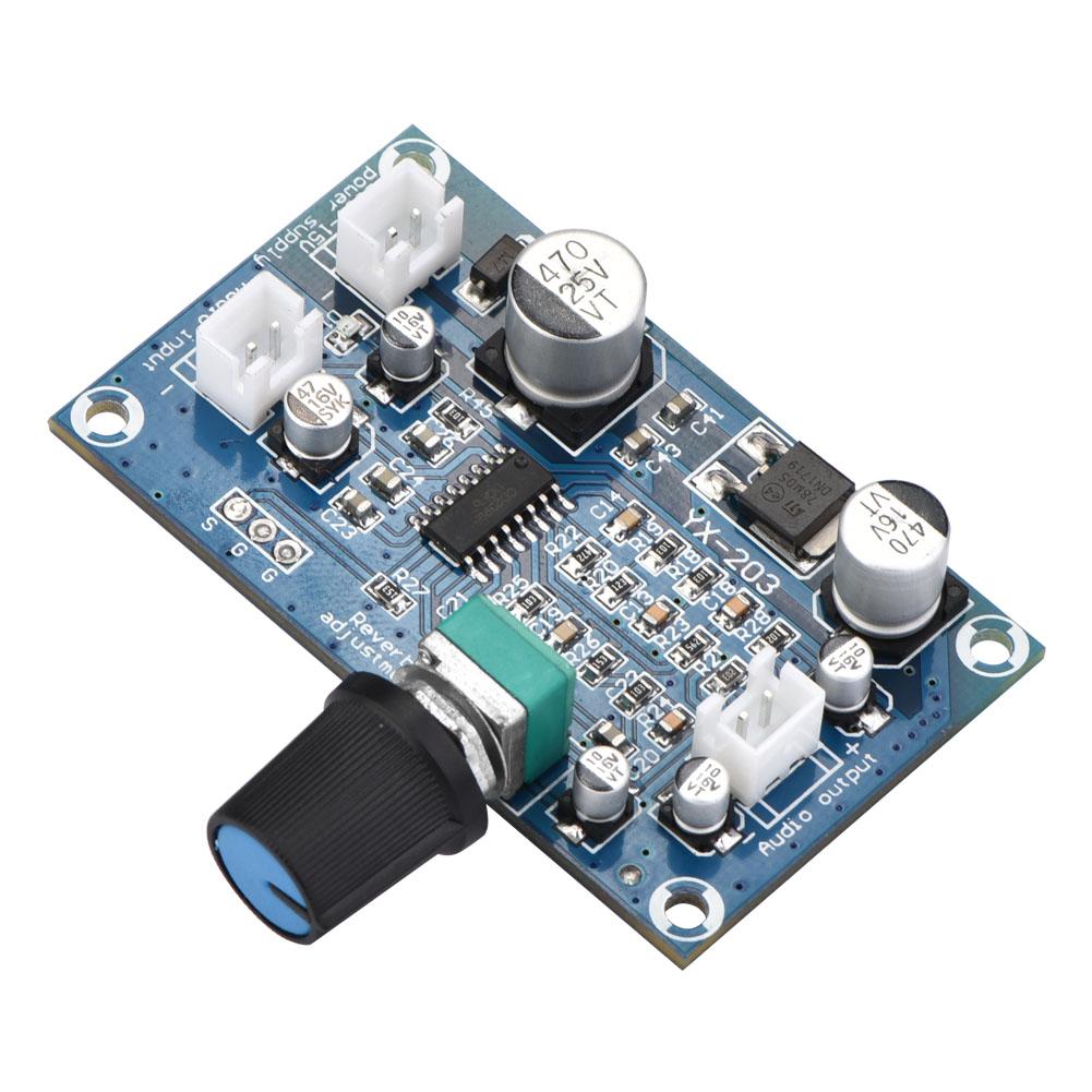 

Microphone Reverberation Plate Audio Power Amplifier Board Single Channel DC615V