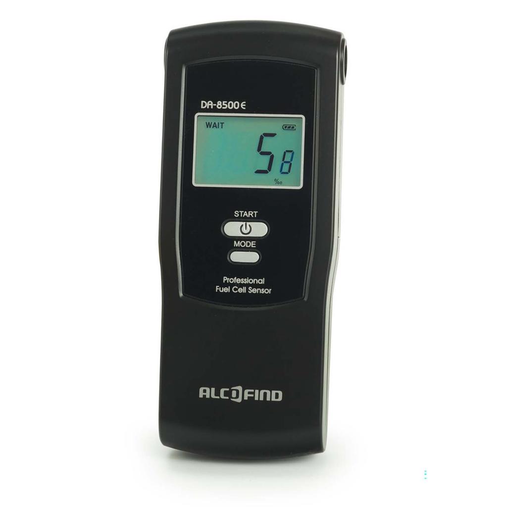 Electrochemical Breathalyzer Da 8500E + Mouthpieces