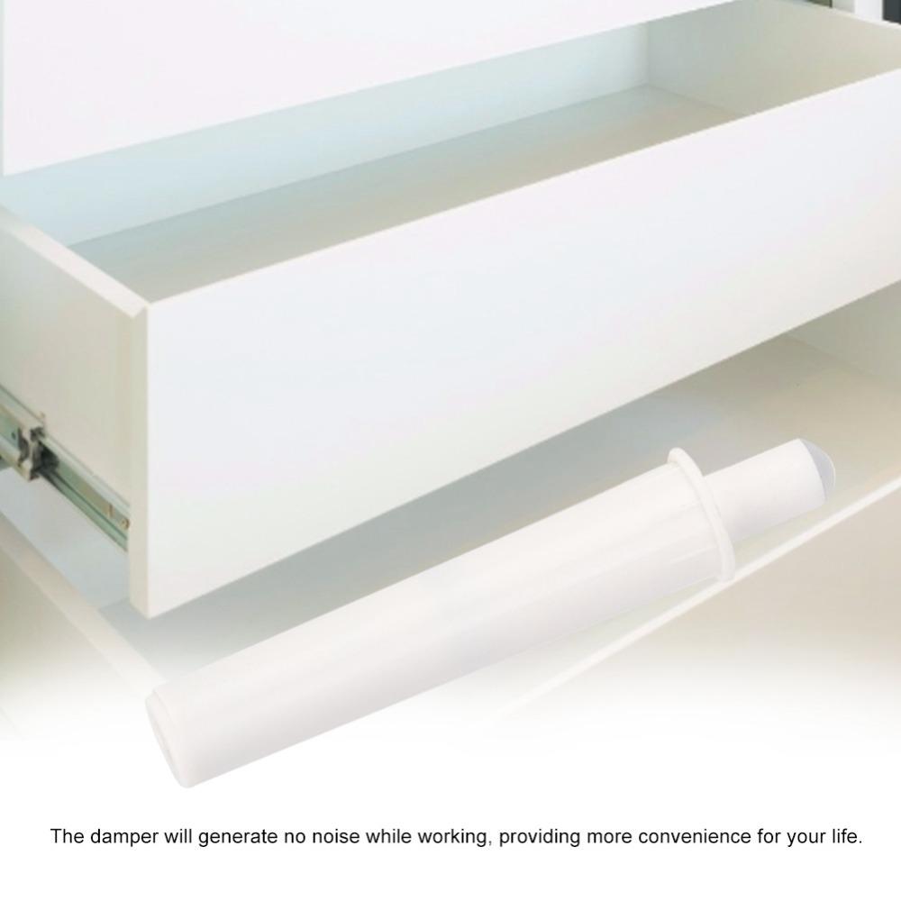 10pcs White Drawer Damper Gray Quiet Close Damper Quiet Cabinet Door Stopper Home Decoration