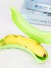 Three Colors Travel Outdoor Portable Banana Box Fruit Storage Box Plastic Banana Shape Banana Protective Case