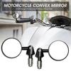 2 BUC /SET 22mm Oglindă Universală Motocicletă Aluminiu Negru Capăt Ghidon Oglinzi Laterale Retrovizoare Accesorii Motor