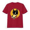Retro Kreskówka Śmieszny Doberman Unisex Nadruk Psa Codzienny Streetwear Koszulka vintage Prana Unisex graficzna Wygodne ubrania projektanta