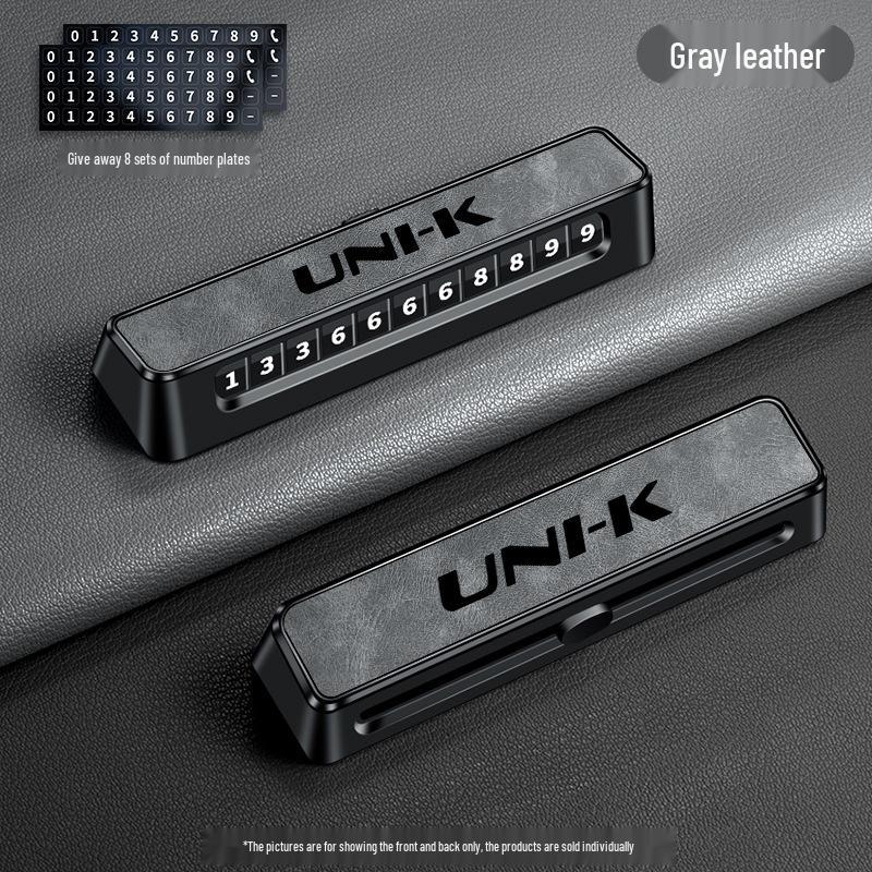 Changan Uniz Car Temporary Parking Phone Sign Card