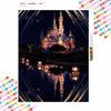 Disney Diamond Painting 5D DIY Castle Diamond Painting Art Diamond Painting Kit Adult/Beginner Gift Idea Creative Home Decor