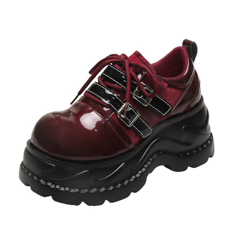 New Gothic Punk Platform Sneakers Women
